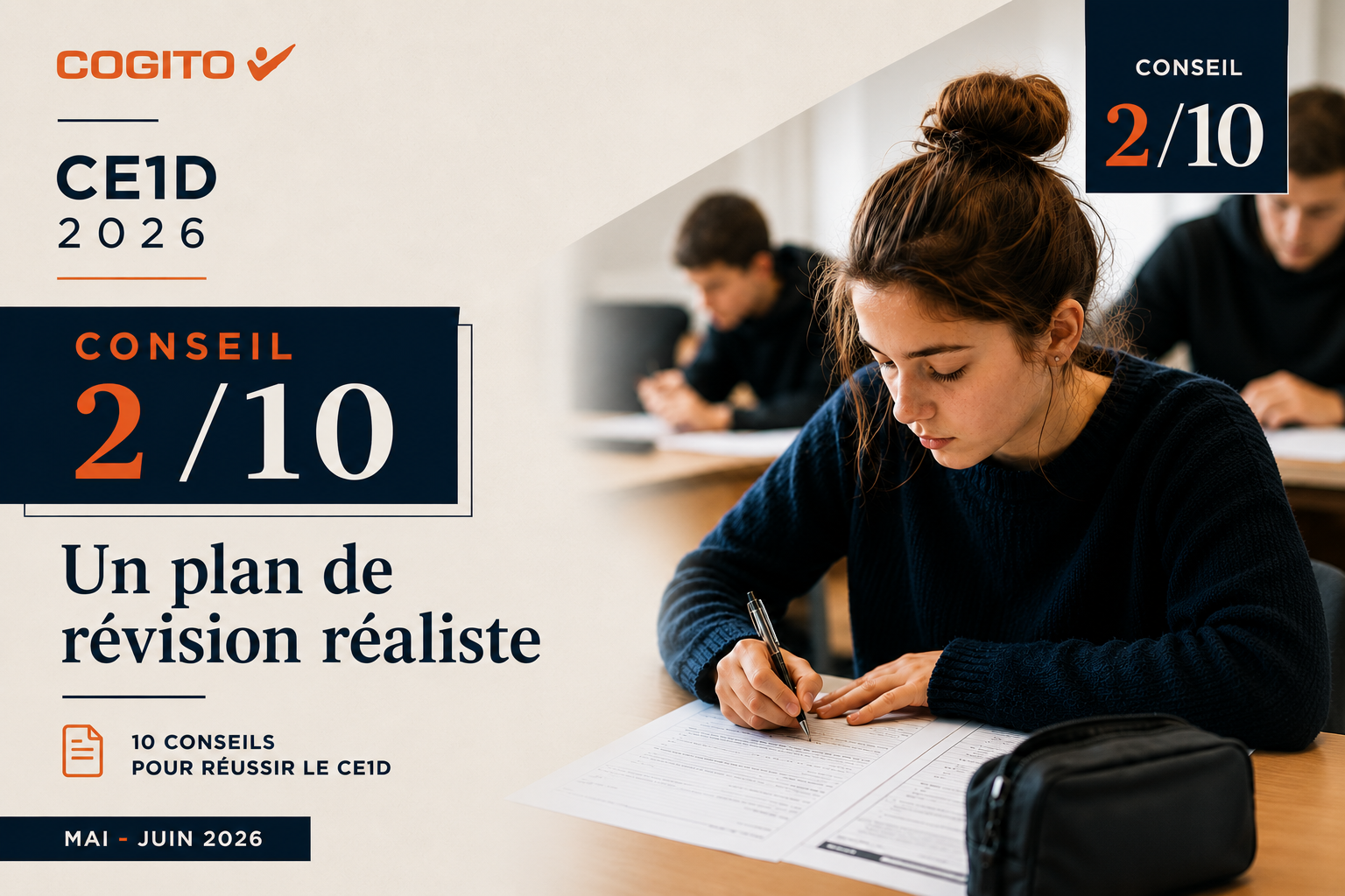 Plan de r&eacute;vision CE1D 2026